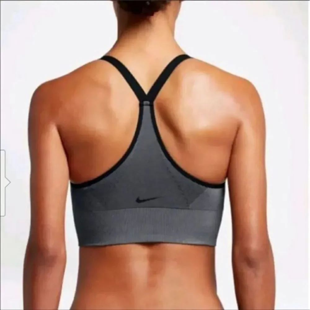 Nike Seamless‎ Athletic Sports Bra Color: Binary Blue Size Small